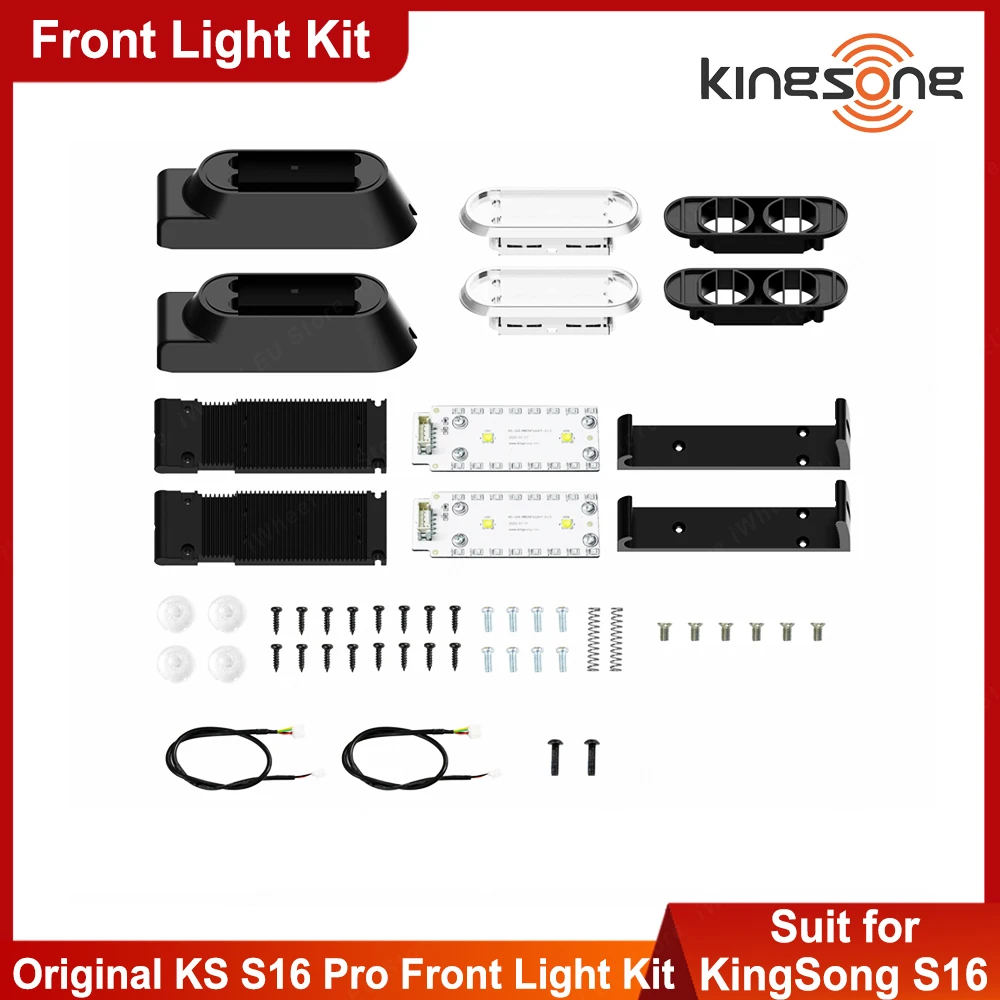Original KingSong S16/S16 Pro Front Light Set Suit for KS S16 Headlamp Electric Wheel Official KS S16 Front Light Accessoriess
Original KingSong S16/S16 Pro Front Light Set Suit for KS S16 Headlamp Electric Wheel Official KS S16 Front Light Accessoriess