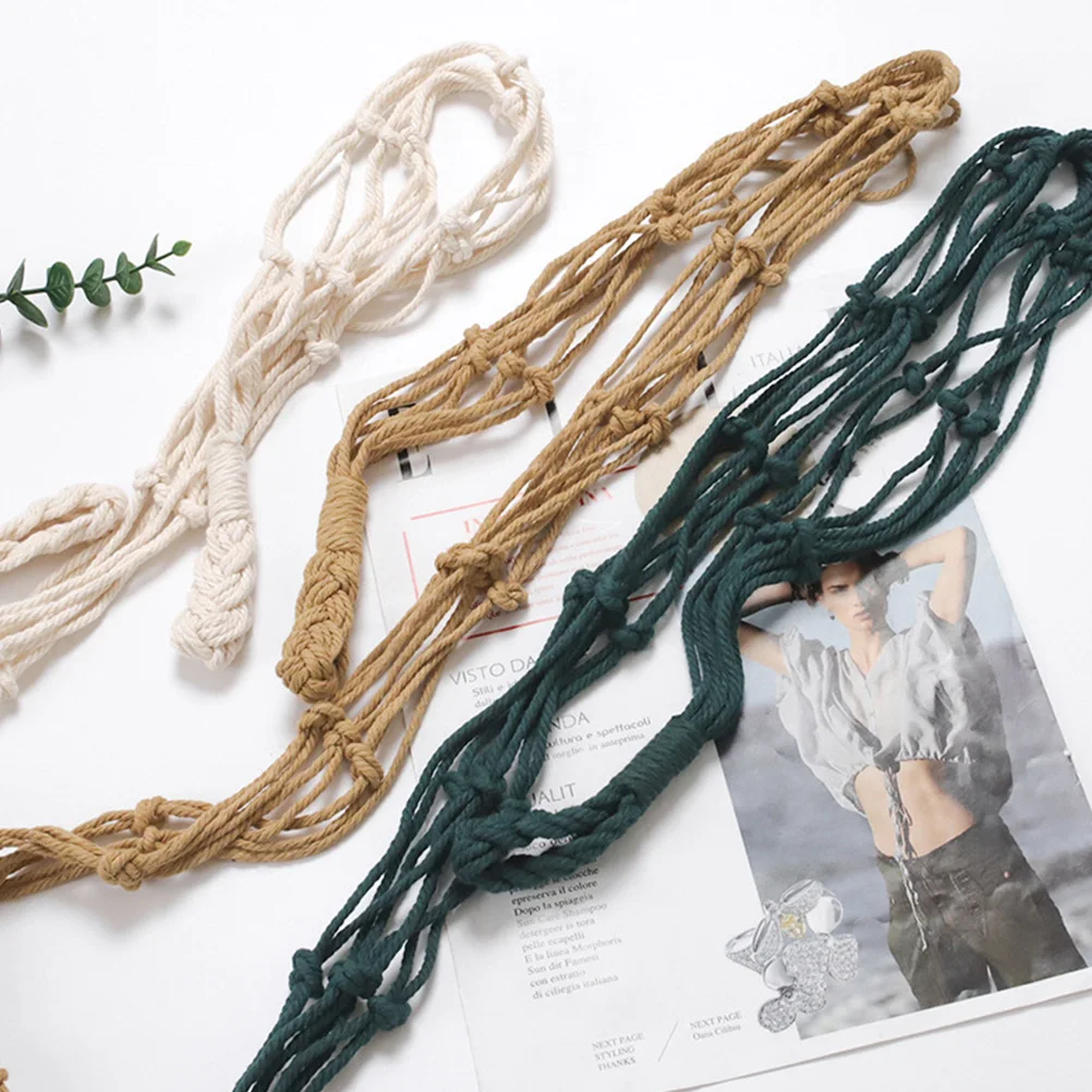 1Pcs Roll Paper Hanger Hand-Knitted Storage Pouch Wall Mounted Woven Rope for Kitchen Bathroom Fruit Vegetable Organizer
1Pcs Roll Paper Hanger Hand-Knitted Storage Pouch Wall Mounted Woven Rope for Kitchen Bathroom Fruit Vegetable Organizer