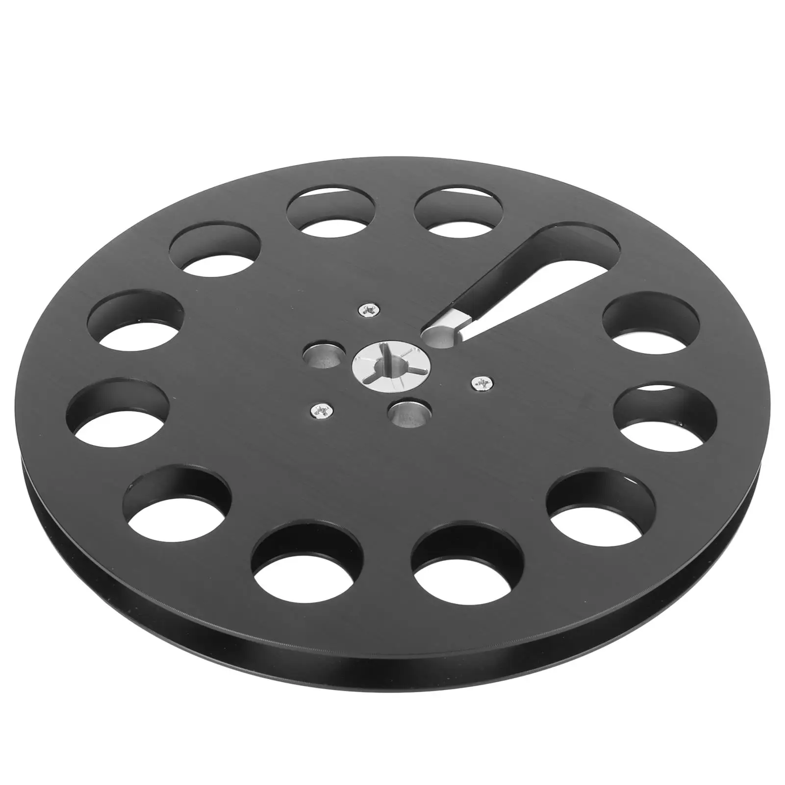 Universal Aluminum Alloy Open Reel Sound Tape Takeup Empty Tape Reel 7 Inch 11 Holes (1/4)
Universal Aluminum Alloy Open Reel Sound Tape Takeup Empty Tape Reel 7 Inch 11 Holes (1/4)