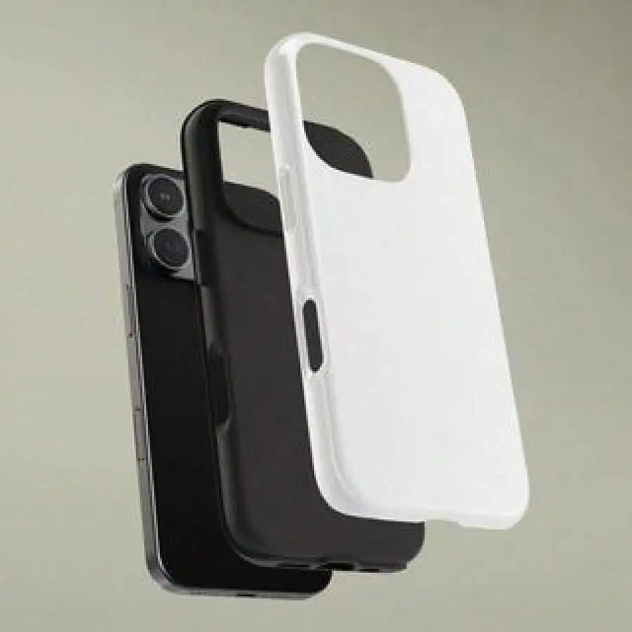 Tough Phone Case For iPhone 15 Pro Max, White And Black Soft TPU Cover With Camera Cutout
Tough Phone Case For iPhone 15 Pro Max, White And Black Soft TPU Cover With Camera Cutout