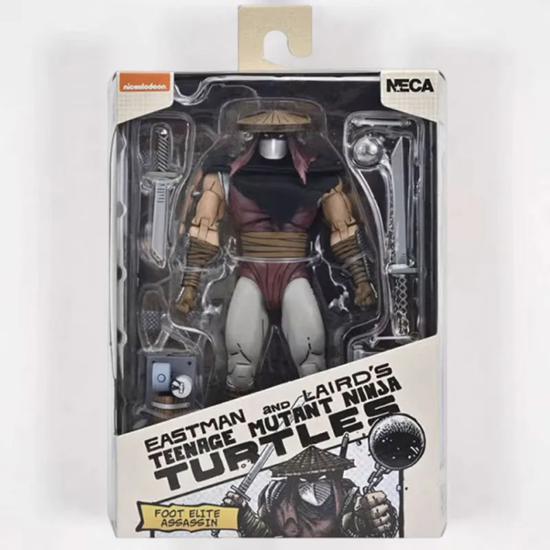 NECA 54442 Foot Elite Assassin Figure Teenage Mutant Ninja Turtle Action Figuras 7-Inch Eastman & Laird's Figurine Original Gift
NECA 54442 Foot Elite Assassin Figure Teenage Mutant Ninja Turtle Action Figuras 7-Inch Eastman & Laird's Figurine Original Gift