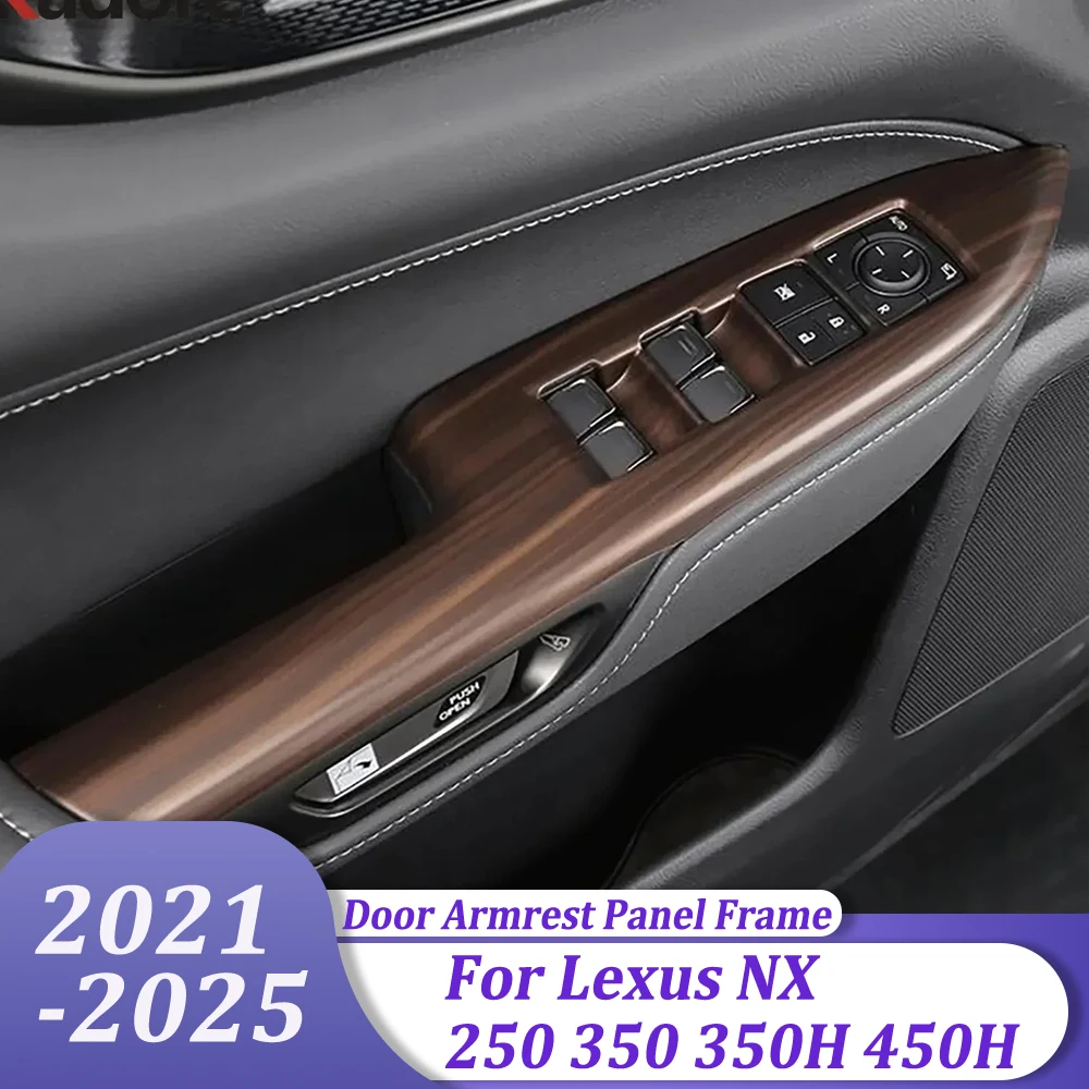 Car Accessories Door Armrest Panel Cover Window Lift Switch Button Trim For Lexus NX 250 350 350H 450H 2021-2025
Car Accessories Door Armrest Panel Cover Window Lift Switch Button Trim For Lexus NX 250 350 350H 450H 2021-2025