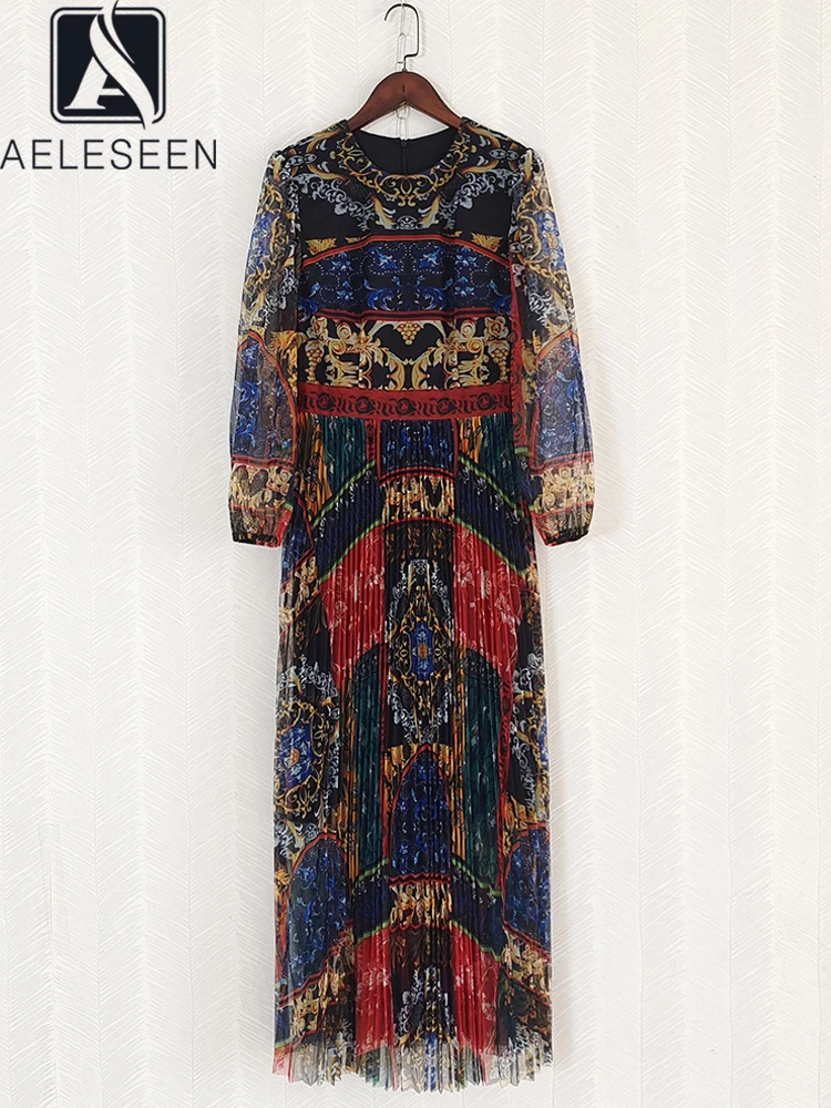 Женское плиссированное платье AELESEEN, винтажное длинное платье с длинным рукавом в этническом ретро стиле, Элегантное Вечерние
Женское плиссированное платье AELESEEN, винтажное длинное платье с длинным рукавом в этническом ретро стиле, Элегантное Вечерние