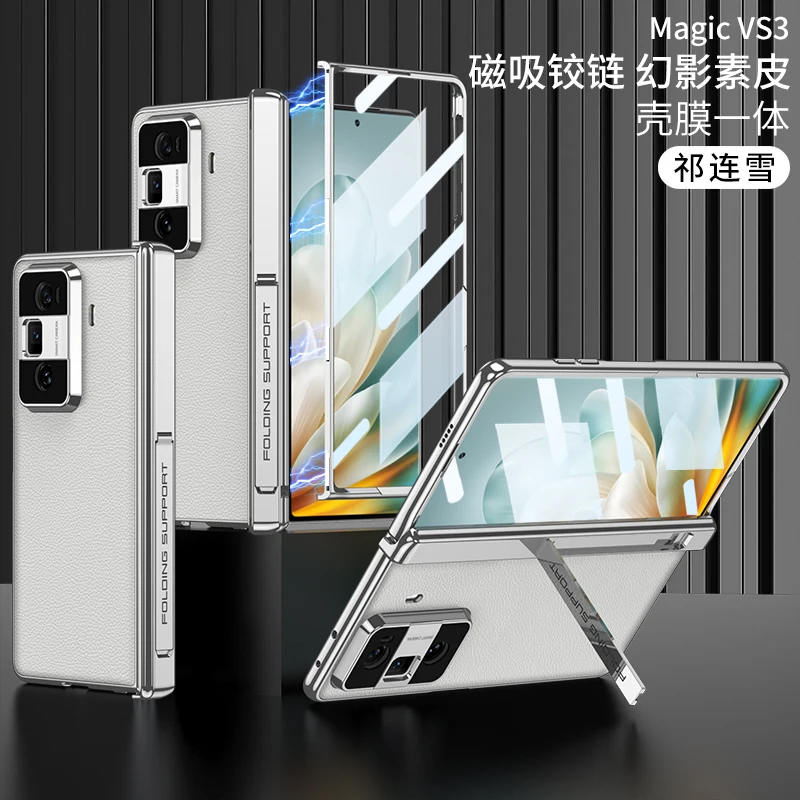 Luxury Leather Cover For HONOR Magic VS3 Case with Front screen protection Kickstand Magnetic shell For HONOR Magic VS3 funda
Luxury Leather Cover For HONOR Magic VS3 Case with Front screen protection Kickstand Magnetic shell For HONOR Magic VS3 funda