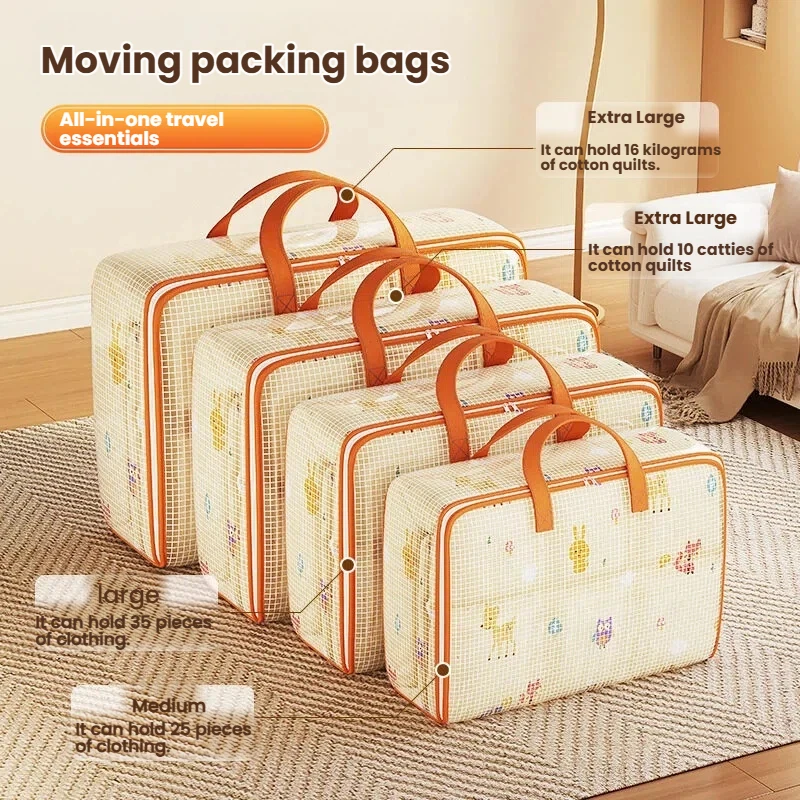 Transparent Quilt Storage Bag Large Capacity Clothes Organizer Moisture-proof Packing Case for Moving Luggage Storage Bin
Transparent Quilt Storage Bag Large Capacity Clothes Organizer Moisture-proof Packing Case for Moving Luggage Storage Bin