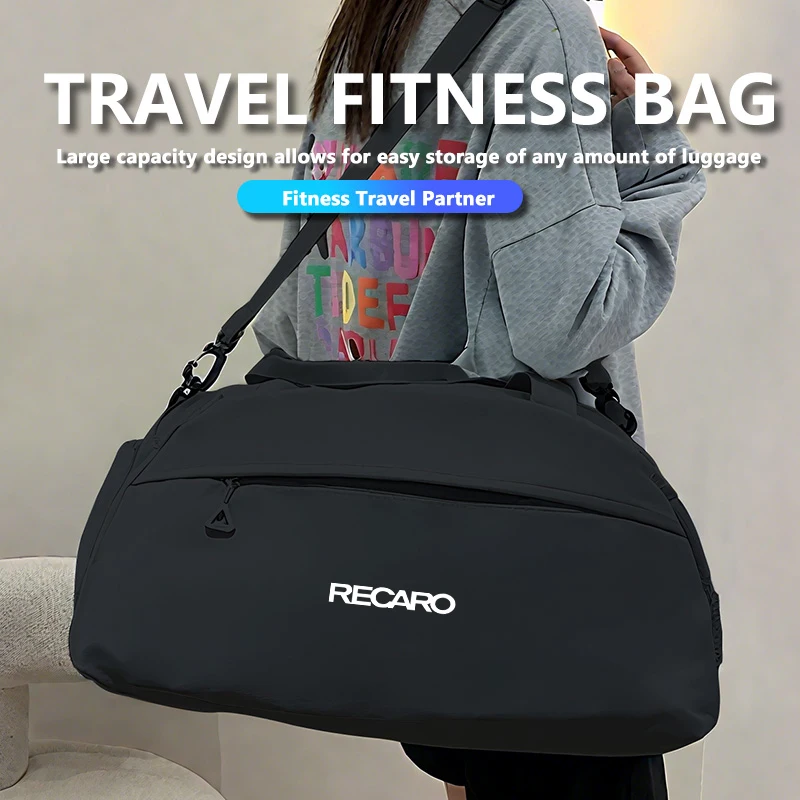 Car Logo Sports Fitness Large Capacity Portable Storage Bag For Recaro
Car Logo Sports Fitness Large Capacity Portable Storage Bag For Recaro