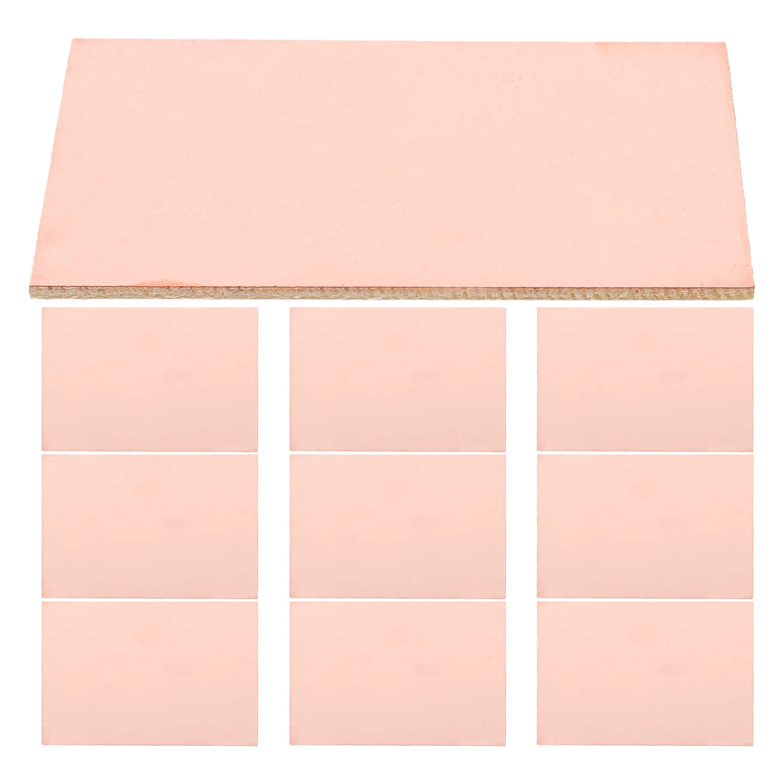 10pcs Single-sided Copper Clad Boards 5x7cm for Soldering DIY Electronic Projects Prototype Circuit Supplies
10pcs Single-sided Copper Clad Boards 5x7cm for Soldering DIY Electronic Projects Prototype Circuit Supplies