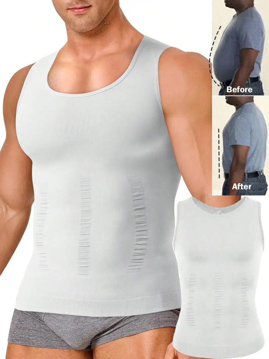 Mens Sleeveless Compression Tank Top Tummy Control Body Shaper Slimming Undershirt
Mens Sleeveless Compression Tank Top Tummy Control Body Shaper Slimming Undershirt