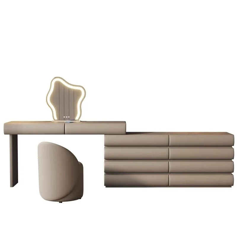 Modern Luxury Makeup Vanities Dresser Storage Women Cabinet Drawer Dressing Table 6 Drawers Women Penteadeira Trendy Furniture
Modern Luxury Makeup Vanities Dresser Storage Women Cabinet Drawer Dressing Table 6 Drawers Women Penteadeira Trendy Furniture