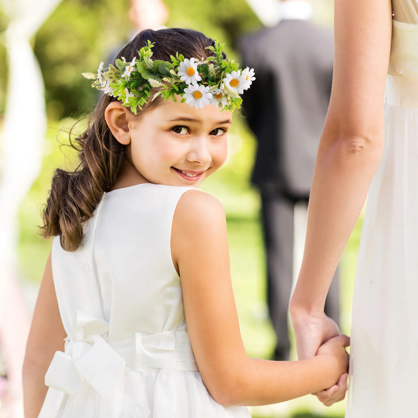2pcs Glowing Flower Crown: Luminous Daisy Headband For Wedding Festival Lightweight Handmade Artificial Hair Accessory For Girls
2pcs Glowing Flower Crown: Luminous Daisy Headband For Wedding Festival Lightweight Handmade Artificial Hair Accessory For Girls