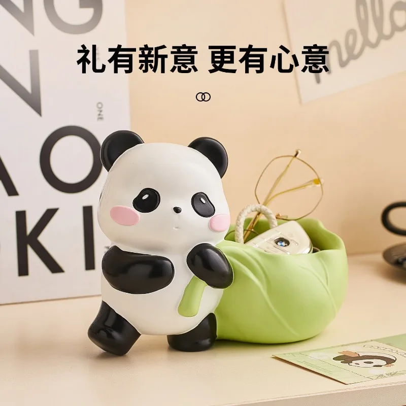 Panda entrance key storage ornaments, cute home entry door shoe cabinet living room decorations, housewarming gifts
Panda entrance key storage ornaments, cute home entry door shoe cabinet living room decorations, housewarming gifts