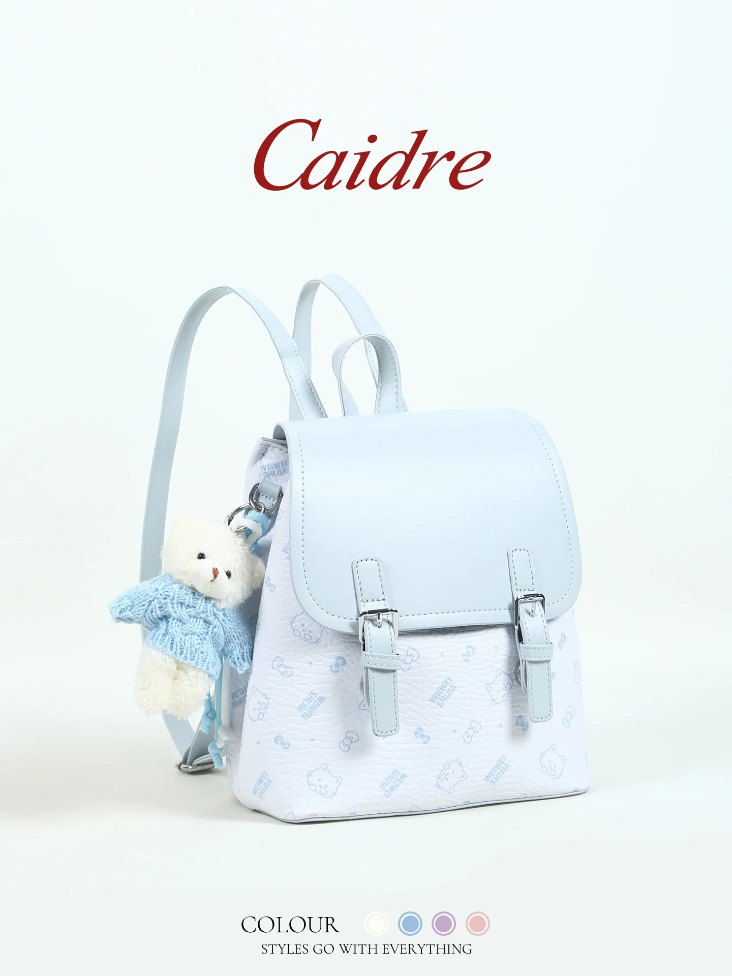 Caidre Cute Cartoon Backpack Ideal Birthday Gift for Women Travel Student Bookbag Medium Size Soft Handle Commuter Style
Caidre Cute Cartoon Backpack Ideal Birthday Gift for Women Travel Student Bookbag Medium Size Soft Handle Commuter Style