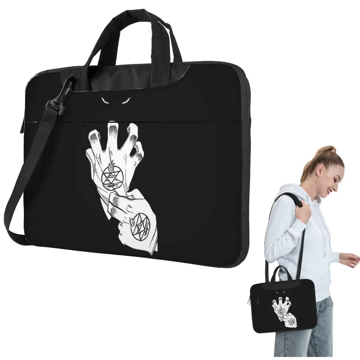 Full Metal Alchemist Roy Mustang Angry With Gloves Laptop Bag Protective Case Computer Bag 13 14 15.6 Inch Laptop Pouch
Full Metal Alchemist Roy Mustang Angry With Gloves Laptop Bag Protective Case Computer Bag 13 14 15.6 Inch Laptop Pouch