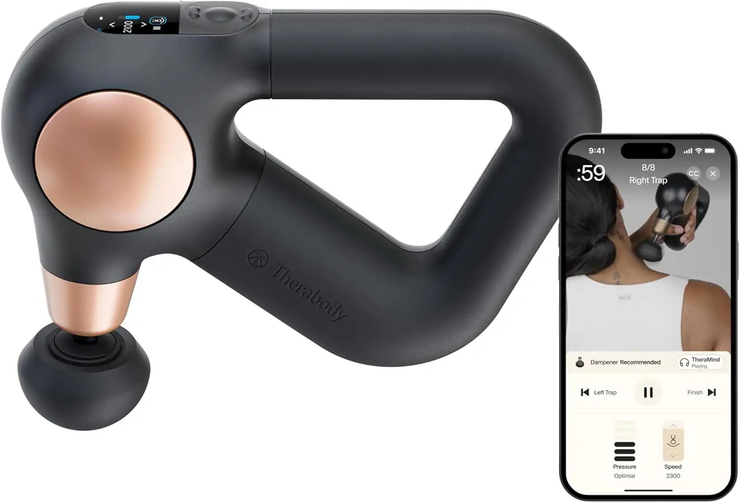 TheraGun Sense (2nd Generation) Massage Gun by Therabody - Relaxing Massage Gun with Built-in Guided Routines for Easy Stress Re
TheraGun Sense (2nd Generation) Massage Gun by Therabody - Relaxing Massage Gun with Built-in Guided Routines for Easy Stress Re