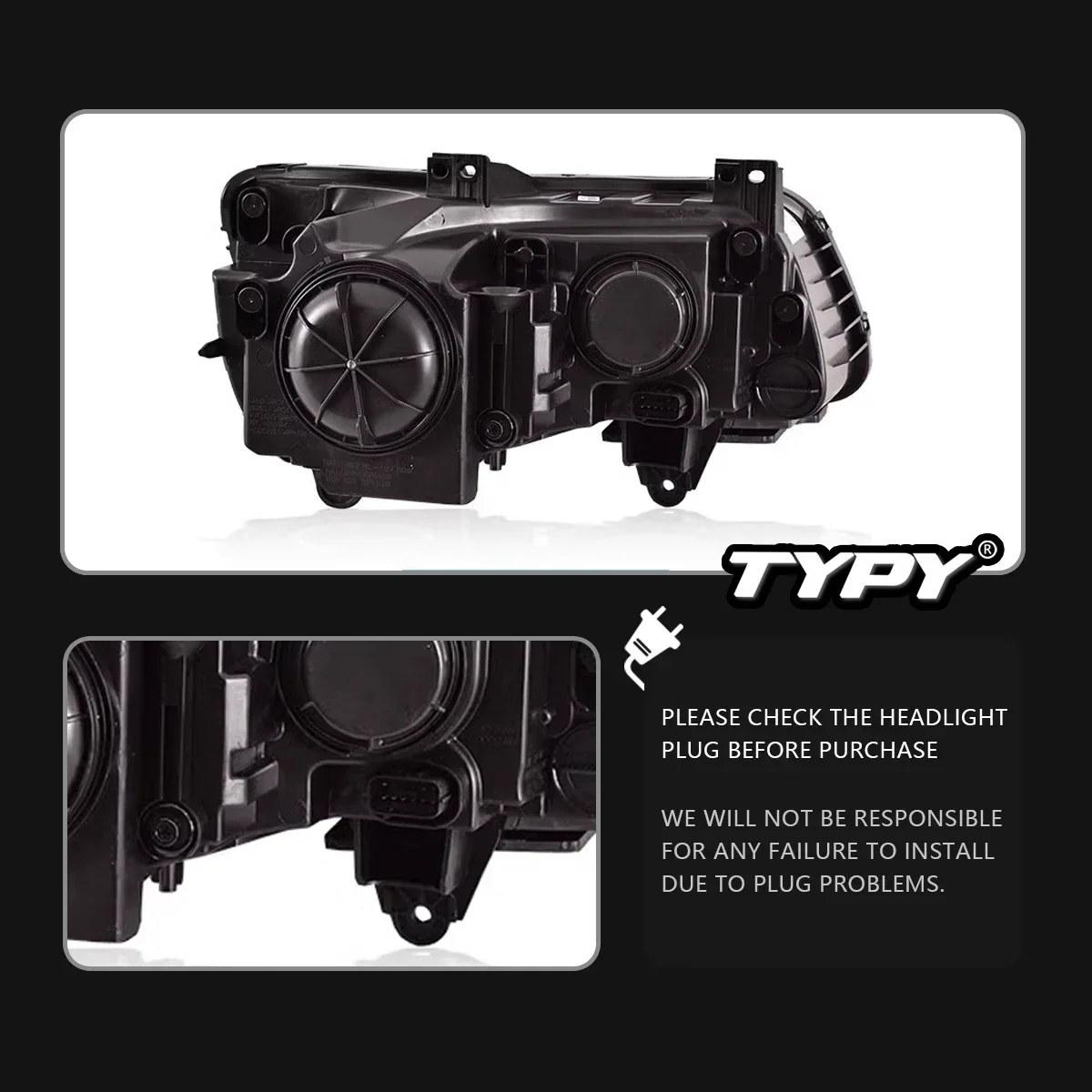 TYPY New LED Head Lamp Upgrade Modified For Chrysler 300C Headlight 2011-2017Headlight Dynamic Signal Head Lamp Auto Accessories
TYPY New LED Head Lamp Upgrade Modified For Chrysler 300C Headlight 2011-2017Headlight Dynamic Signal Head Lamp Auto Accessories