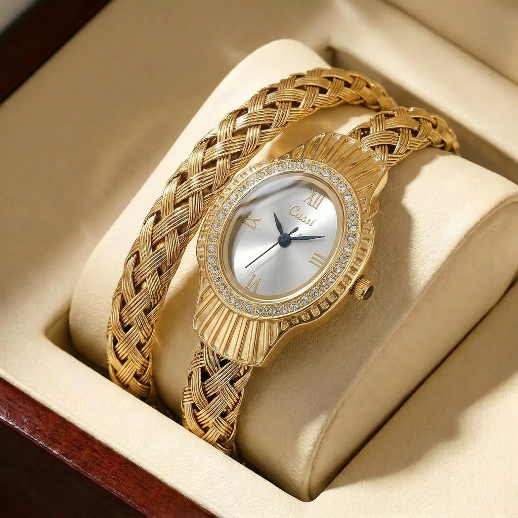 1pcs Women's white dial alloy strap vintage fashion bracelet bangle elegant details Quartz Watch for daily business party holida
1pcs Women's white dial alloy strap vintage fashion bracelet bangle elegant details Quartz Watch for daily business party holida