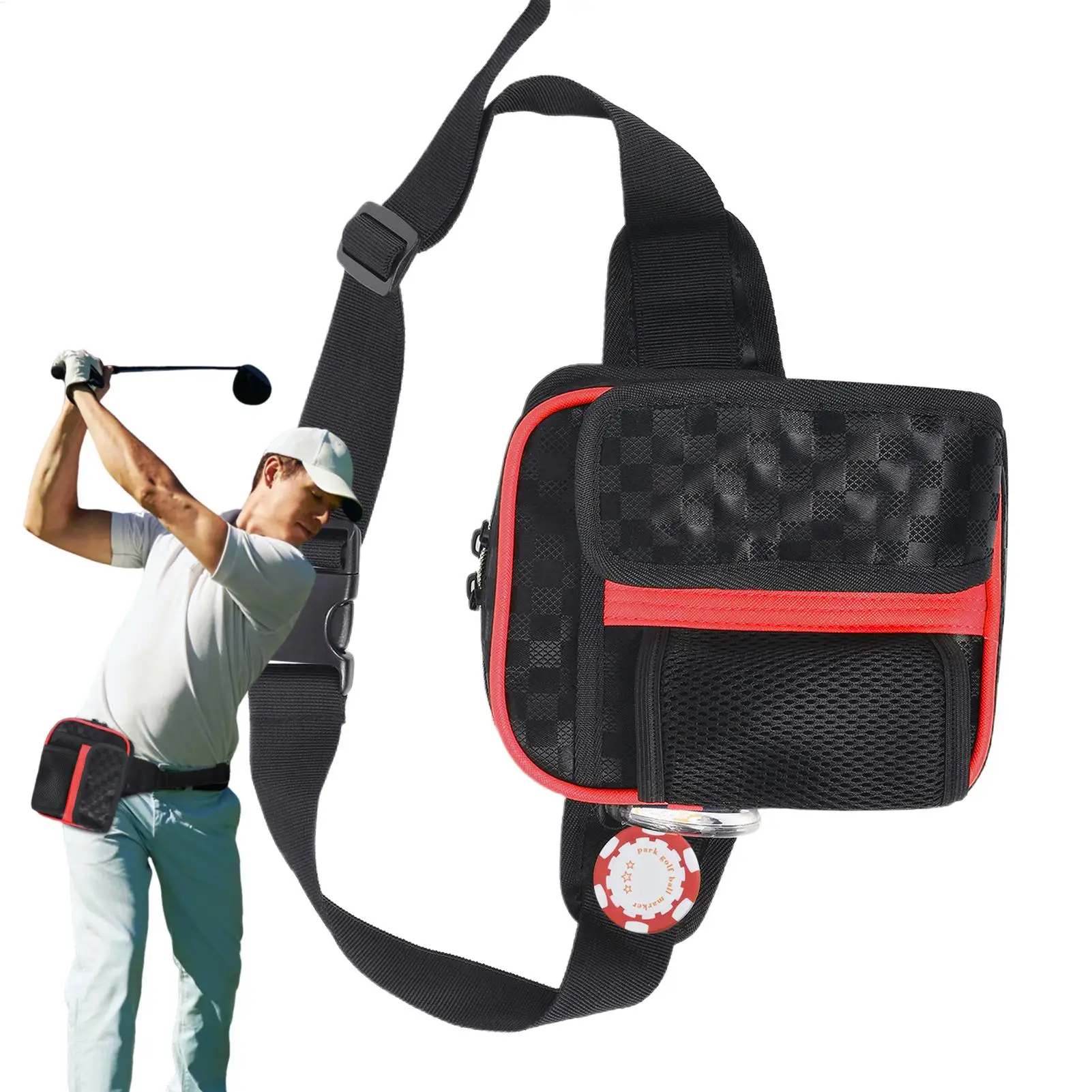 Сумка для мяча для гольфа, дорожная сумка для гольфа, органайзер, портативная поясная сумка, держатель для аксессуаров для спортивного вождения, ценные вещи, карты
Сумка для мяча для гольфа, дорожная сумка для гольфа, органайзер, портативная поясная сумка, держатель для аксессуаров для спортивного вождения, ценные вещи, карты