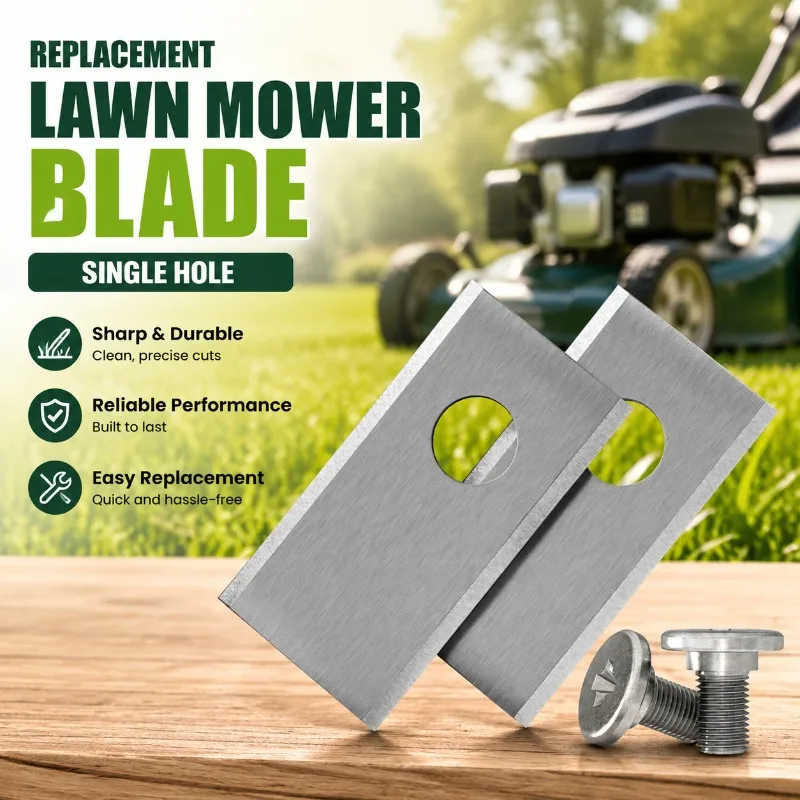 New Single Hole Garden Lawn Mower Blades Replacement Cutter Parts Compatible with Parkside Grass Trimmer Wear Resistant
New Single Hole Garden Lawn Mower Blades Replacement Cutter Parts Compatible with Parkside Grass Trimmer Wear Resistant