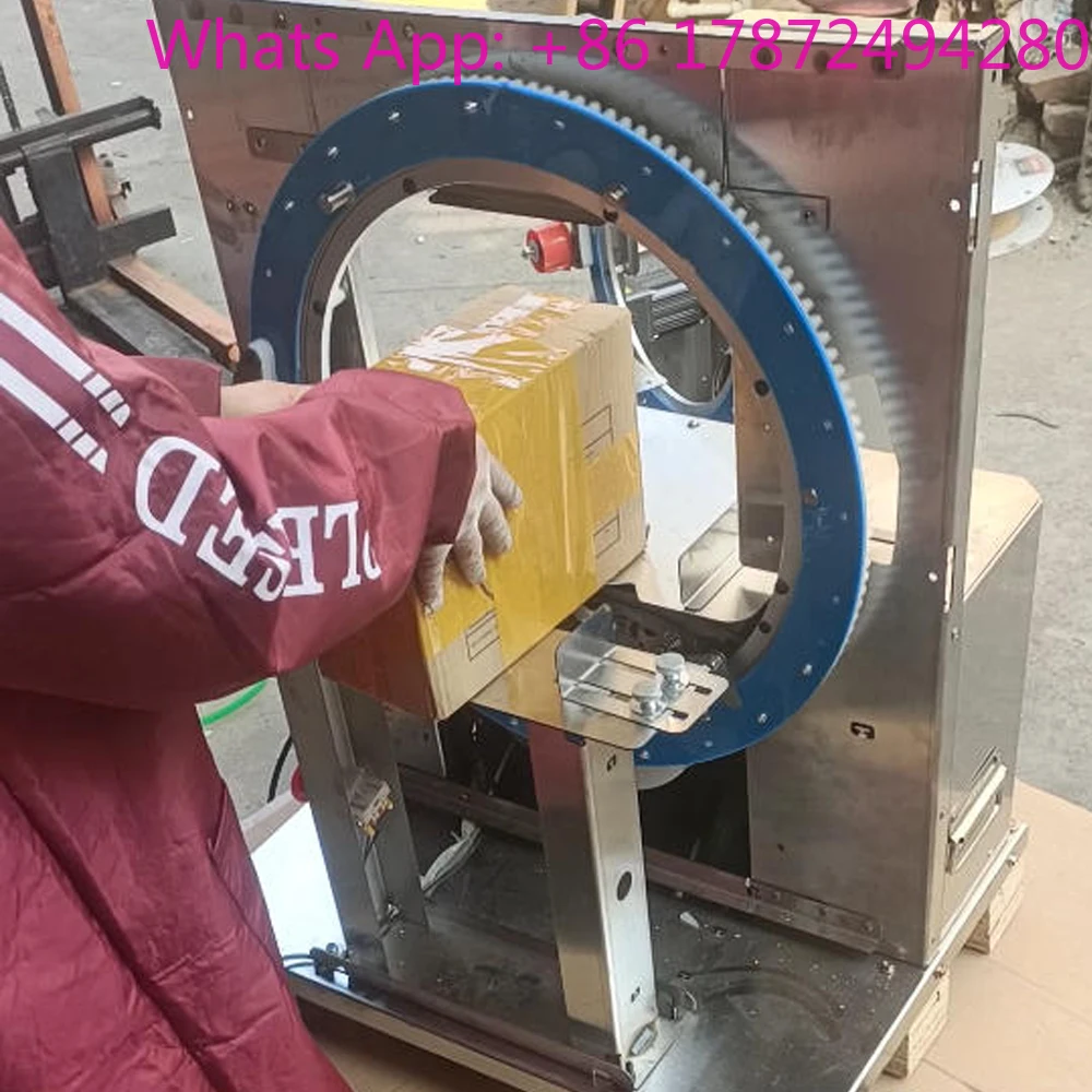 Electric Carton Sealing Machine Special-shaped Baler Adhesive Tape Wrapping Machine for Small Carton Box Packaging Sizes 5-12
Electric Carton Sealing Machine Special-shaped Baler Adhesive Tape Wrapping Machine for Small Carton Box Packaging Sizes 5-12