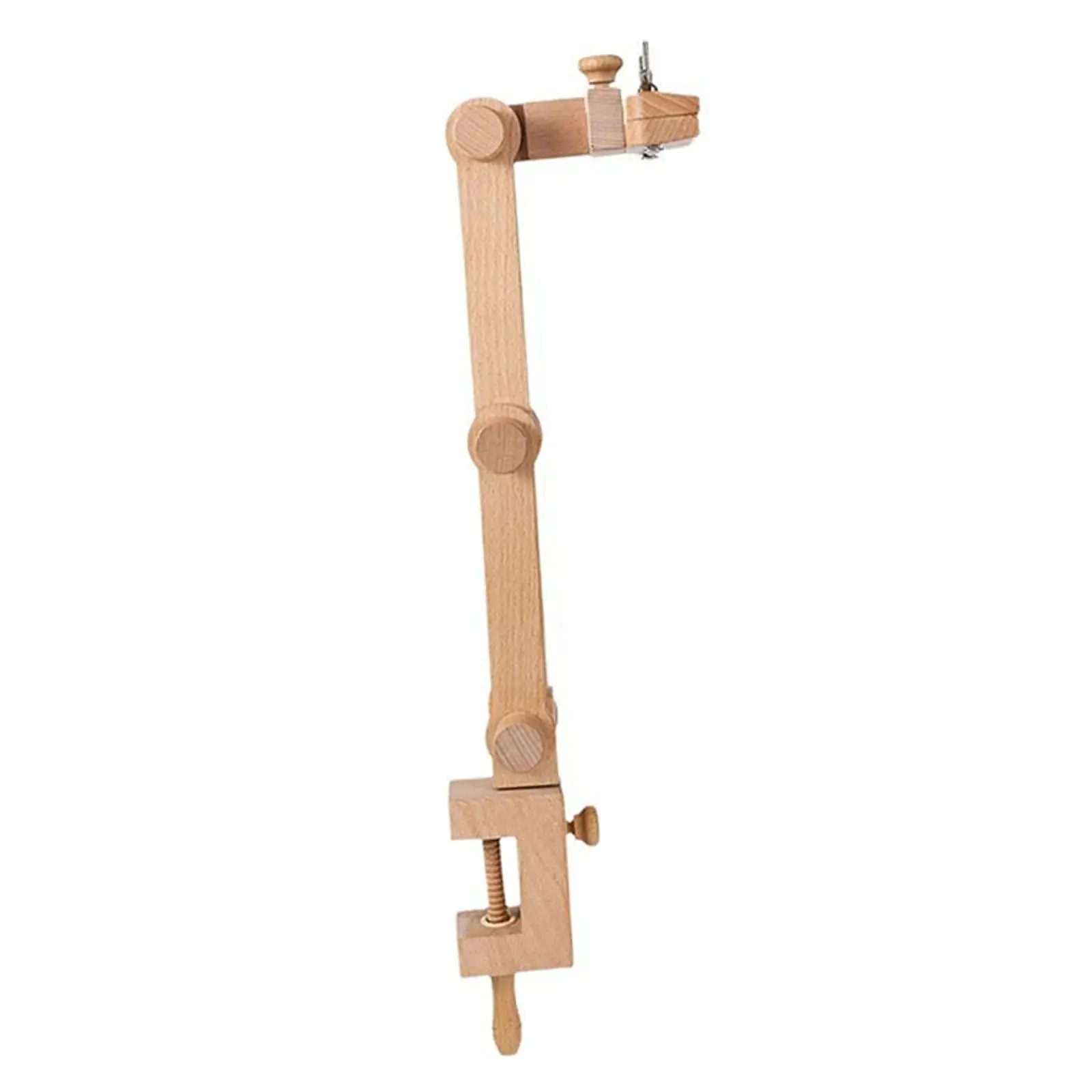 Cross Stitch Rack Arts Crafts Projects Wooden Multifunction DIY Needlework Stand Frame Holder with Clip for Sewing Hand Quilting
Cross Stitch Rack Arts Crafts Projects Wooden Multifunction DIY Needlework Stand Frame Holder with Clip for Sewing Hand Quilting