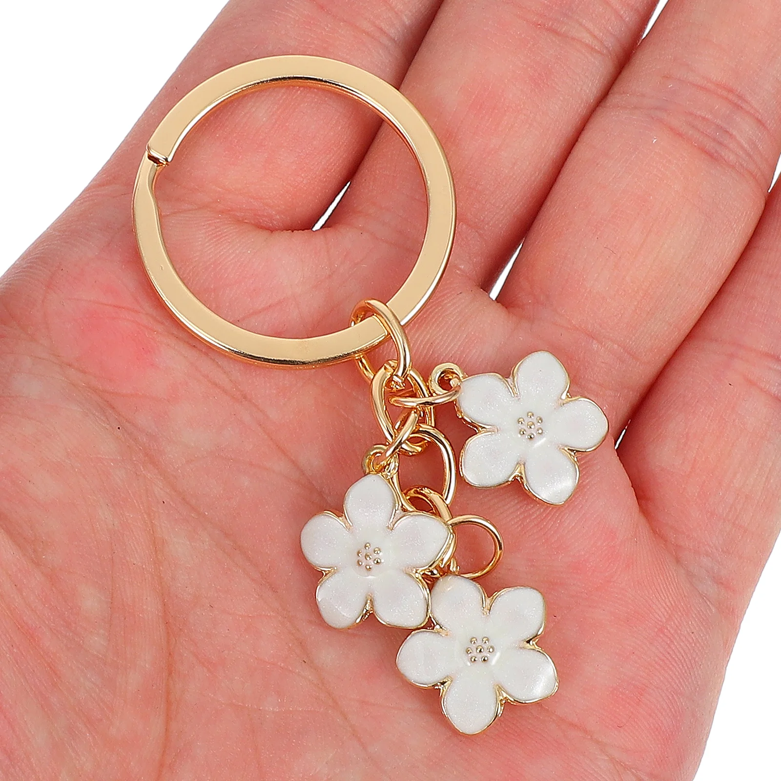 3pcs Cherry Blossom Keychain Floral Cute Women Key Ring Decoration Aesthetic Bag Pendant Flower Hanging Ornaments Lightweight
3pcs Cherry Blossom Keychain Floral Cute Women Key Ring Decoration Aesthetic Bag Pendant Flower Hanging Ornaments Lightweight
