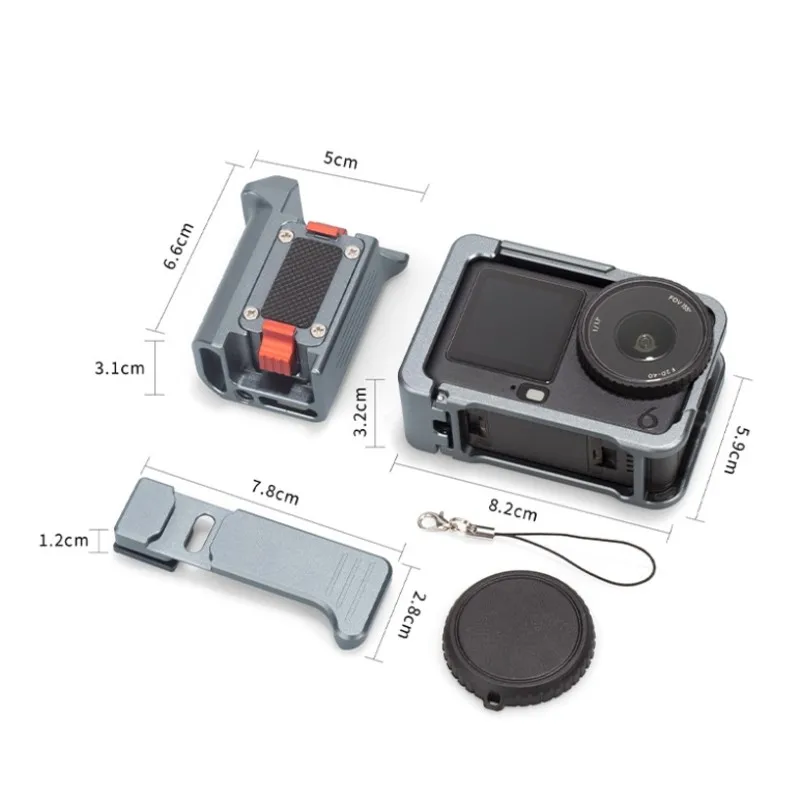 【RECOMENDAR】Photography Handle Shutter Button For DJI Action 6 Camera Grip Holder For DJI OSMO Action 6 Sports Camera Accessory
【RECOMENDAR】Photography Handle Shutter Button For DJI Action 6 Camera Grip Holder For DJI OSMO Action 6 Sports Camera Accessory