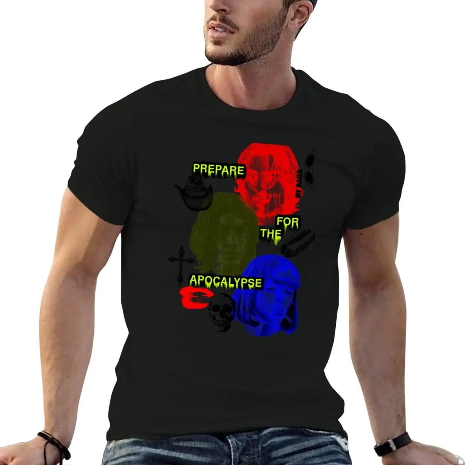 Prepare for the apocalypse T-Shirt heavyweights blanks plain customizeds heavyweight t shirts for men
Prepare for the apocalypse T-Shirt heavyweights blanks plain customizeds heavyweight t shirts for men