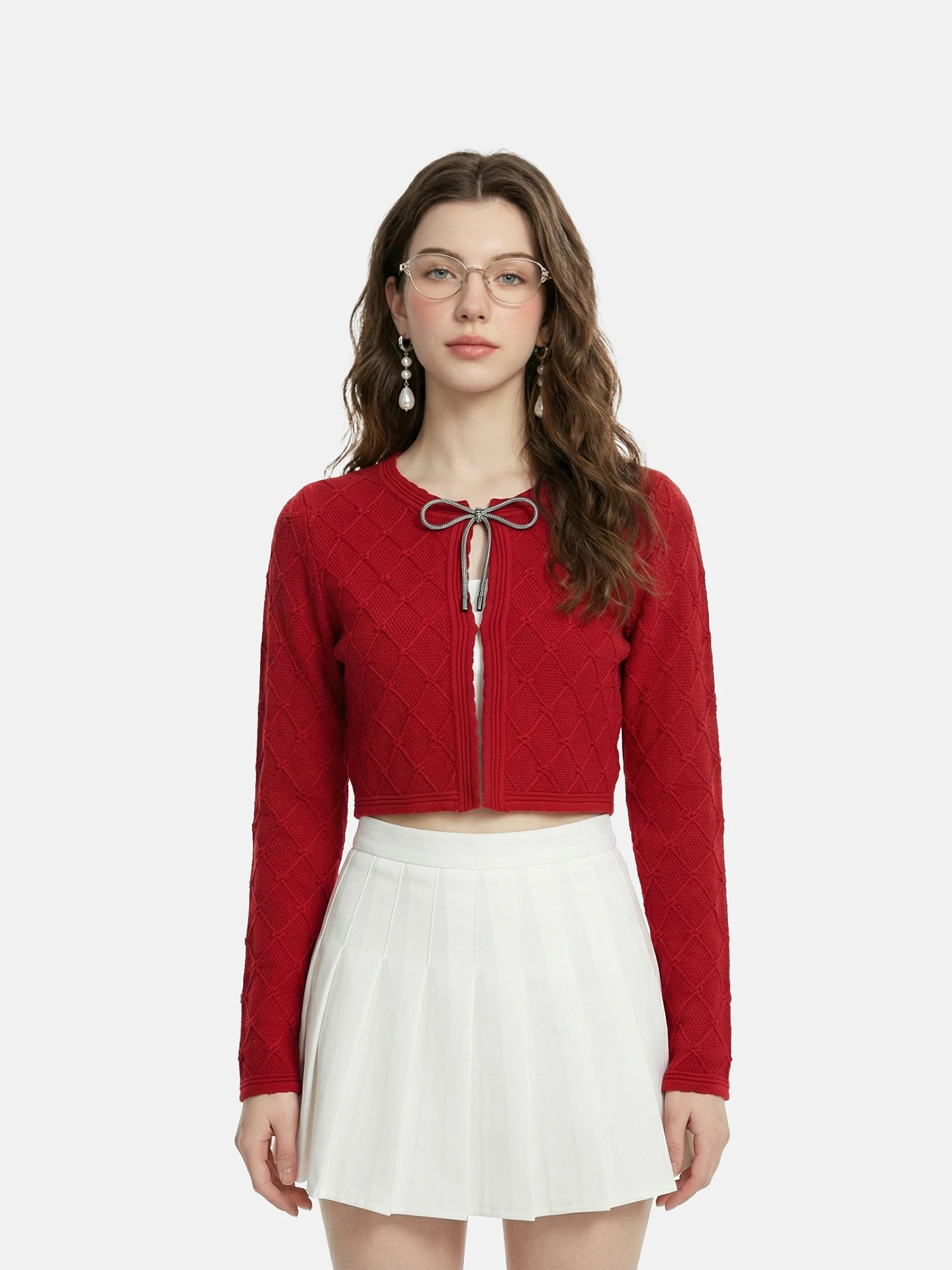 Женское модное весеннее пальто-кардиган из плотной вязки с узлами, из смесовой хлопково-шерстяной ткани
Женское модное весеннее пальто-кардиган из плотной вязки с узлами, из смесовой хлопково-шерстяной ткани