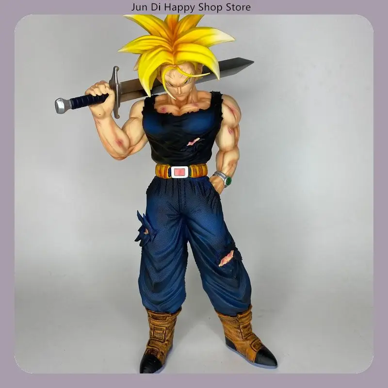 Фигурка Транка Супер Сайяна из Dragon Ball с мечом, стоящая в позе, аниме-модель, коллекционная статуэтка, украшение для рабочего стола
Фигурка Транка Супер Сайяна из Dragon Ball с мечом, стоящая в позе, аниме-модель, коллекционная статуэтка, украшение для рабочего стола