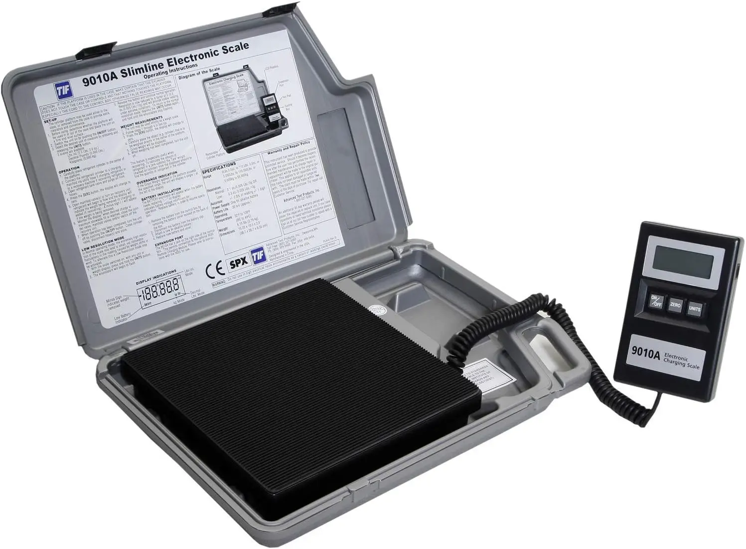 Portable Refrigerant Charging Scale with High Resolution and Touch Controls
Portable Refrigerant Charging Scale with High Resolution and Touch Controls