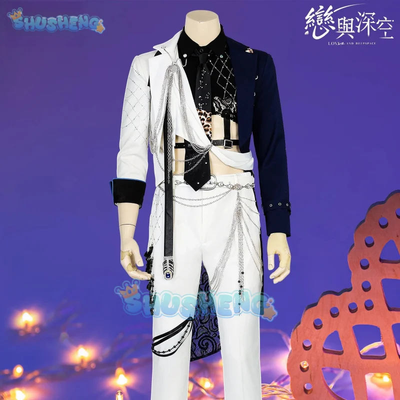 Game Love and Deepspace Zayne Cosplay Costume Uniform Halloween Carnival Party Christmas Play Role Clothes Clothing
Game Love and Deepspace Zayne Cosplay Costume Uniform Halloween Carnival Party Christmas Play Role Clothes Clothing