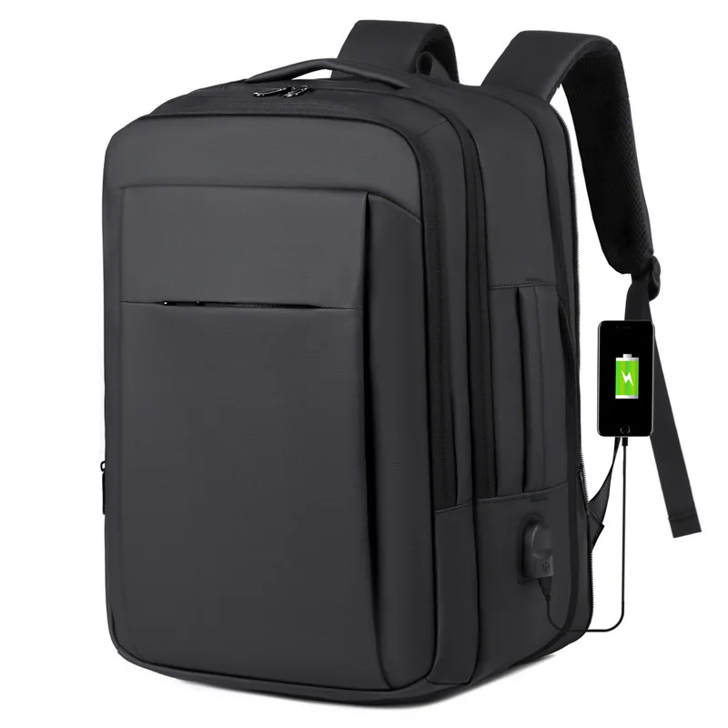 New men's simple expansion backpack commuter outdoor travel bag business travel computer bag 16 inches
New men's simple expansion backpack commuter outdoor travel bag business travel computer bag 16 inches