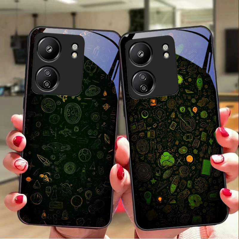 Dream Space Black For Xiaomi Redmi 13C Note13 12 Pro Plus 5G Note 9 13T Pro POCO X6 F5 F6 Black Tempered Glass Phone Case
Dream Space Black For Xiaomi Redmi 13C Note13 12 Pro Plus 5G Note 9 13T Pro POCO X6 F5 F6 Black Tempered Glass Phone Case