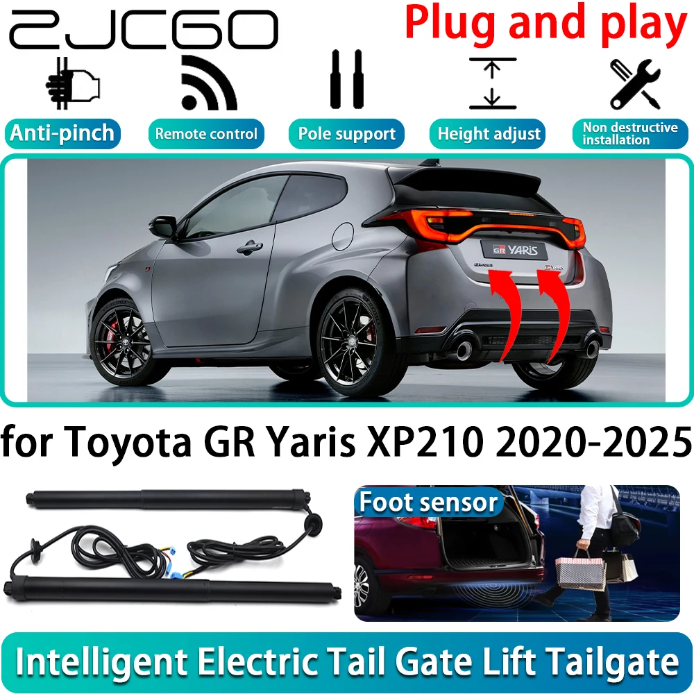 ZJCGO for Toyota GR Yaris XP210 2020-2025 Electric Powered Tailgate Power Liftgate Automatic Tailgate System With Foot Sensor
ZJCGO for Toyota GR Yaris XP210 2020-2025 Electric Powered Tailgate Power Liftgate Automatic Tailgate System With Foot Sensor