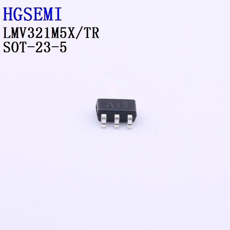 10PCS LMV321M5X LMV324M LMV358M LMV602M LMV721AM5 HGSEMI Operational Amplifier
10PCS LMV321M5X LMV324M LMV358M LMV602M LMV721AM5 HGSEMI Operational Amplifier