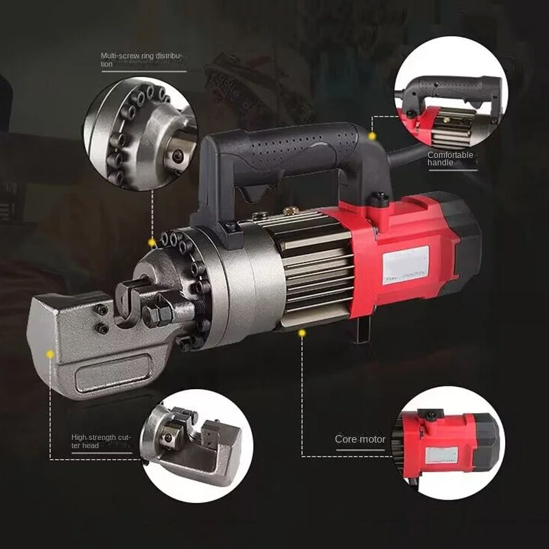 ConvenientNEW QG-25T Reinforced Steel Portable Electric Hydraulic steel bar cutting machine Rebar Steel cutting Construction
ConvenientNEW QG-25T Reinforced Steel Portable Electric Hydraulic steel bar cutting machine Rebar Steel cutting Construction