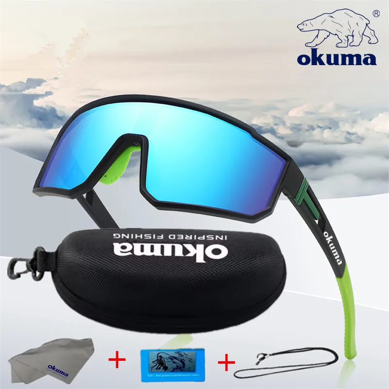 okuma polarized sunglasses for cycling with UV400 protection and case
okuma polarized sunglasses for cycling with UV400 protection and case