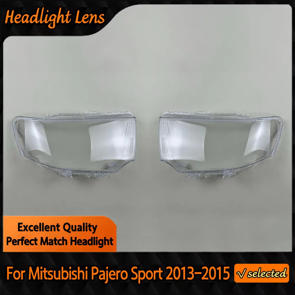 Car Left Right Front Headlight Lens Cover Transparent Headlamp Shell Car Accessories For Mitsubishi Pajero Sport 2013 2014 2015
Car Left Right Front Headlight Lens Cover Transparent Headlamp Shell Car Accessories For Mitsubishi Pajero Sport 2013 2014 2015