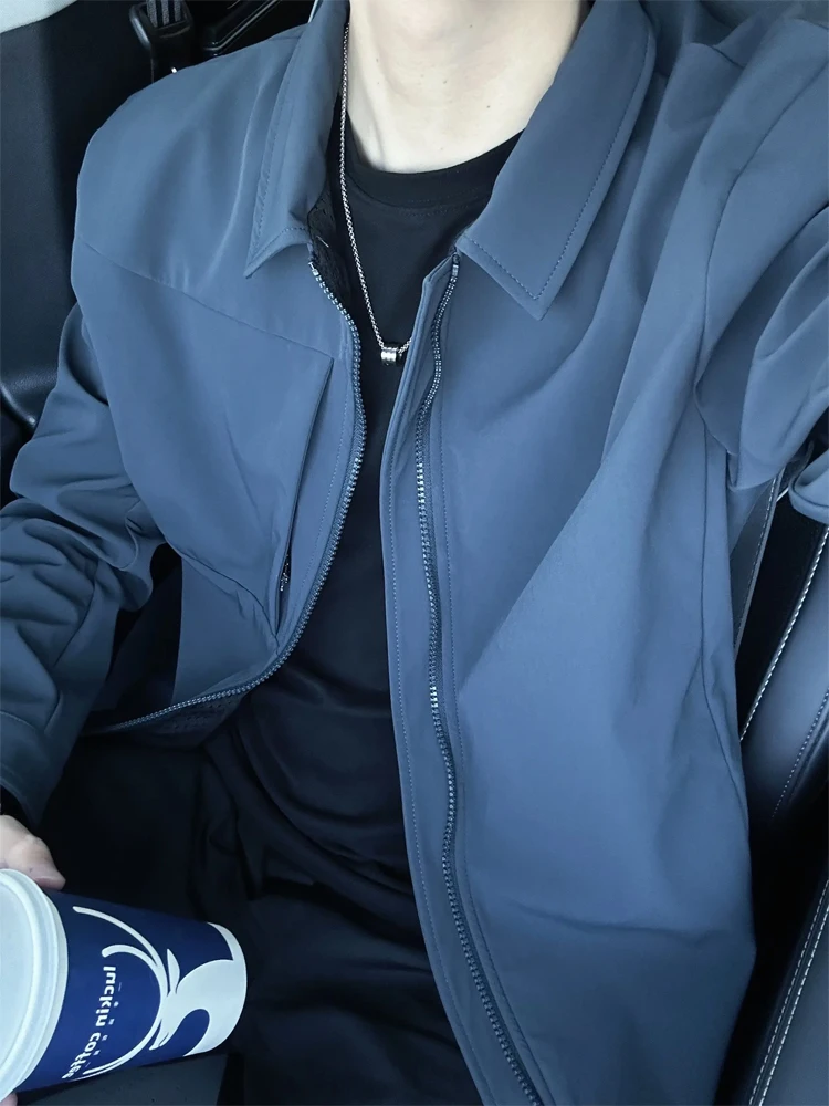 Мужская куртка-тройка из полиэстера с застежкой-молнией, устойчивая к сминанию, прямого кроя, для мужчин с кавказским стилем
Мужская куртка-тройка из полиэстера с застежкой-молнией, устойчивая к сминанию, прямого кроя, для мужчин с кавказским стилем