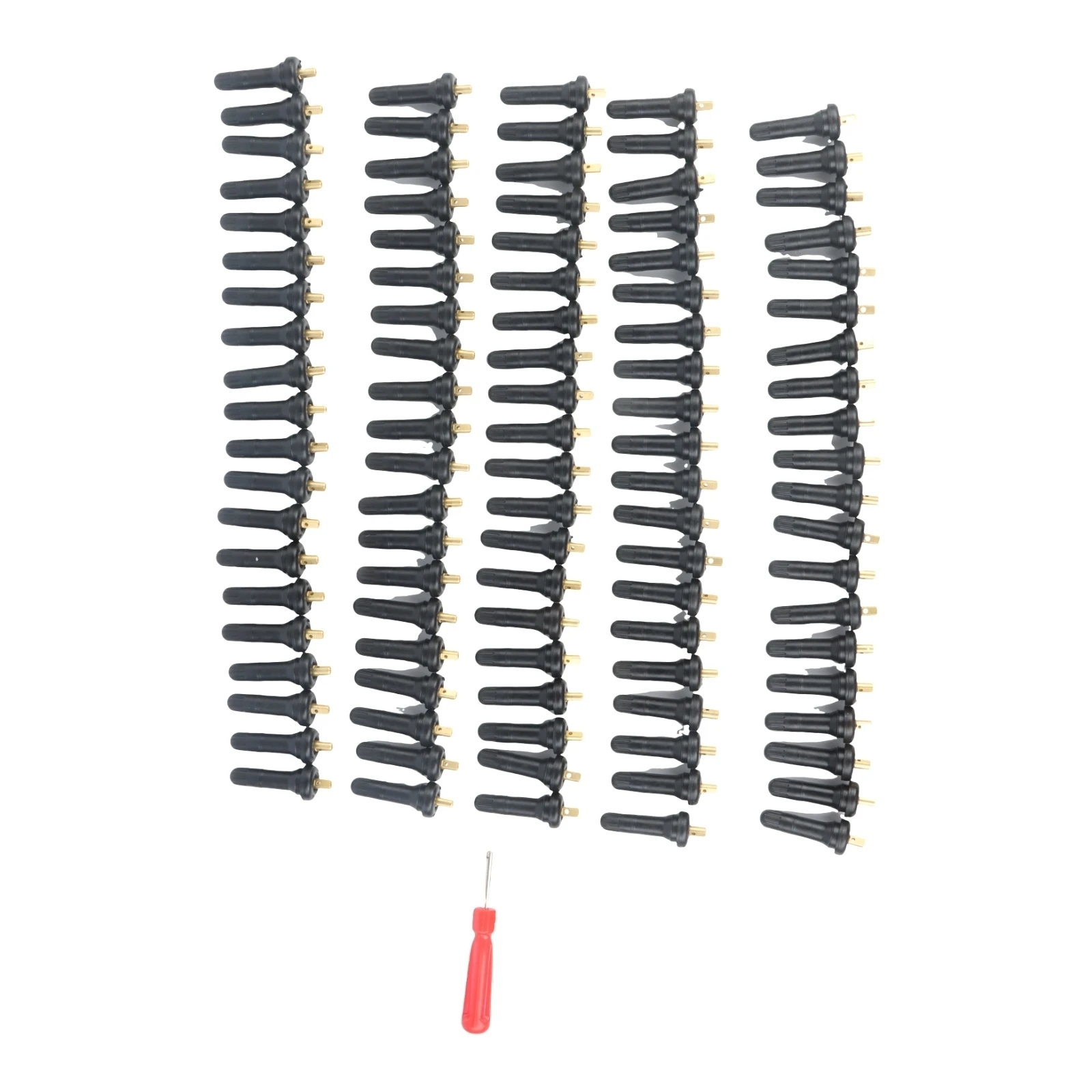 100pcs Rubber Snap-in Valve Stems FOR Ford Chevy Chrysler Buick Cadillac Subaru Lincoln 20008 17-20008
100pcs Rubber Snap-in Valve Stems FOR Ford Chevy Chrysler Buick Cadillac Subaru Lincoln 20008 17-20008