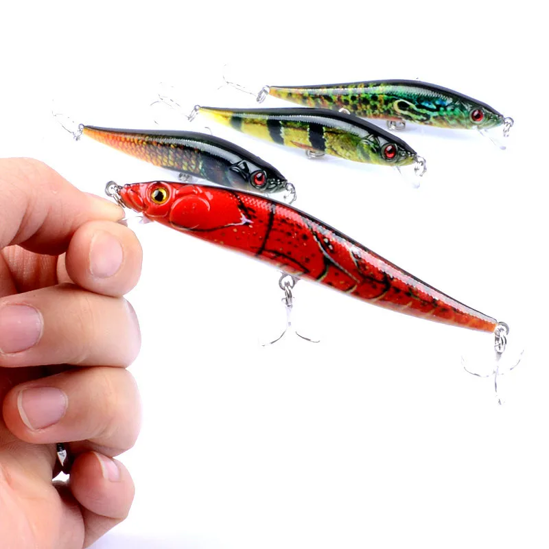 Suspending Minnow Fishing Lure Set 10cm 10g Painted Series Bionic Hard Bait Sharp Hooks Freshwater Saltwater Bass Fishing Tackle
Suspending Minnow Fishing Lure Set 10cm 10g Painted Series Bionic Hard Bait Sharp Hooks Freshwater Saltwater Bass Fishing Tackle