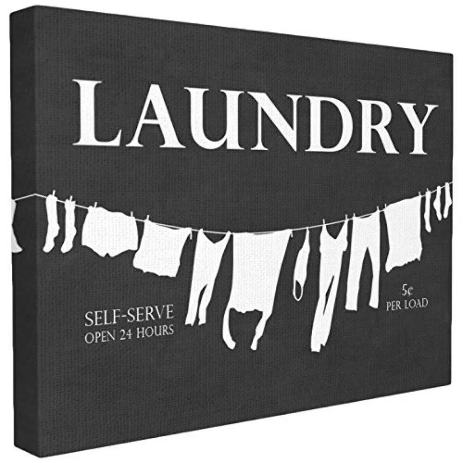The Stupell Home Decor Collection Laundry Clothesline Advert
The Stupell Home Decor Collection Laundry Clothesline Advert