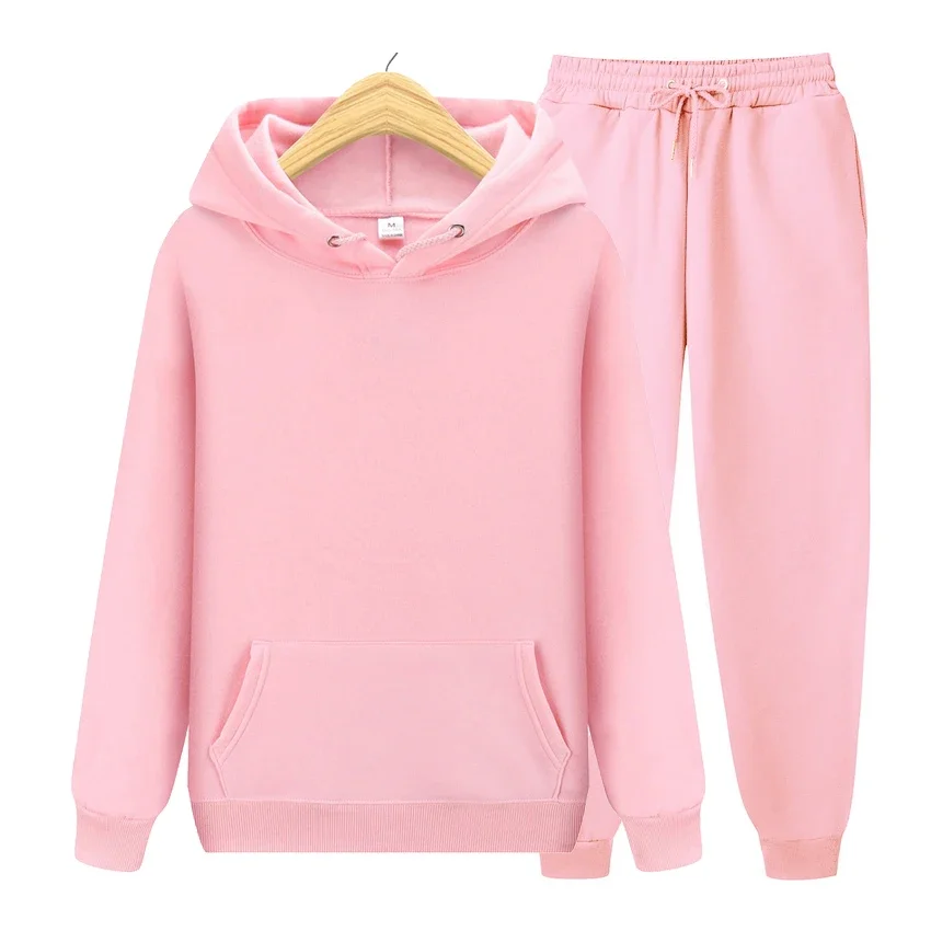 Autumn and Winter 2023 New Women's Solid Cashmere Thickened Thermal Long Sleeve Hooded Sweatshirt+Sweatpants Two Piece Set
Autumn and Winter 2023 New Women's Solid Cashmere Thickened Thermal Long Sleeve Hooded Sweatshirt+Sweatpants Two Piece Set