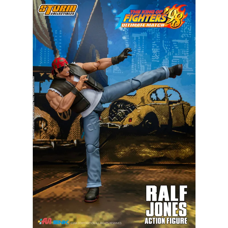 Original Storm Toys The King of Fighters '98 Ultimate Match Ralf Jones In Stock Action Collection Figures Model Toys
Original Storm Toys The King of Fighters '98 Ultimate Match Ralf Jones In Stock Action Collection Figures Model Toys