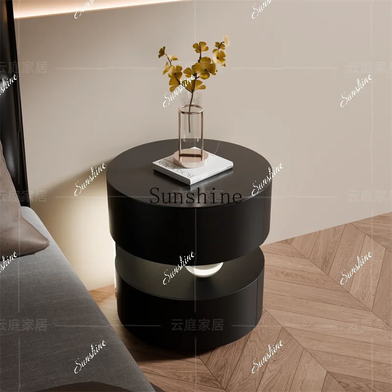 Italian minimalist smart bedside table modern simple light luxury high-end locker FT
Italian minimalist smart bedside table modern simple light luxury high-end locker FT