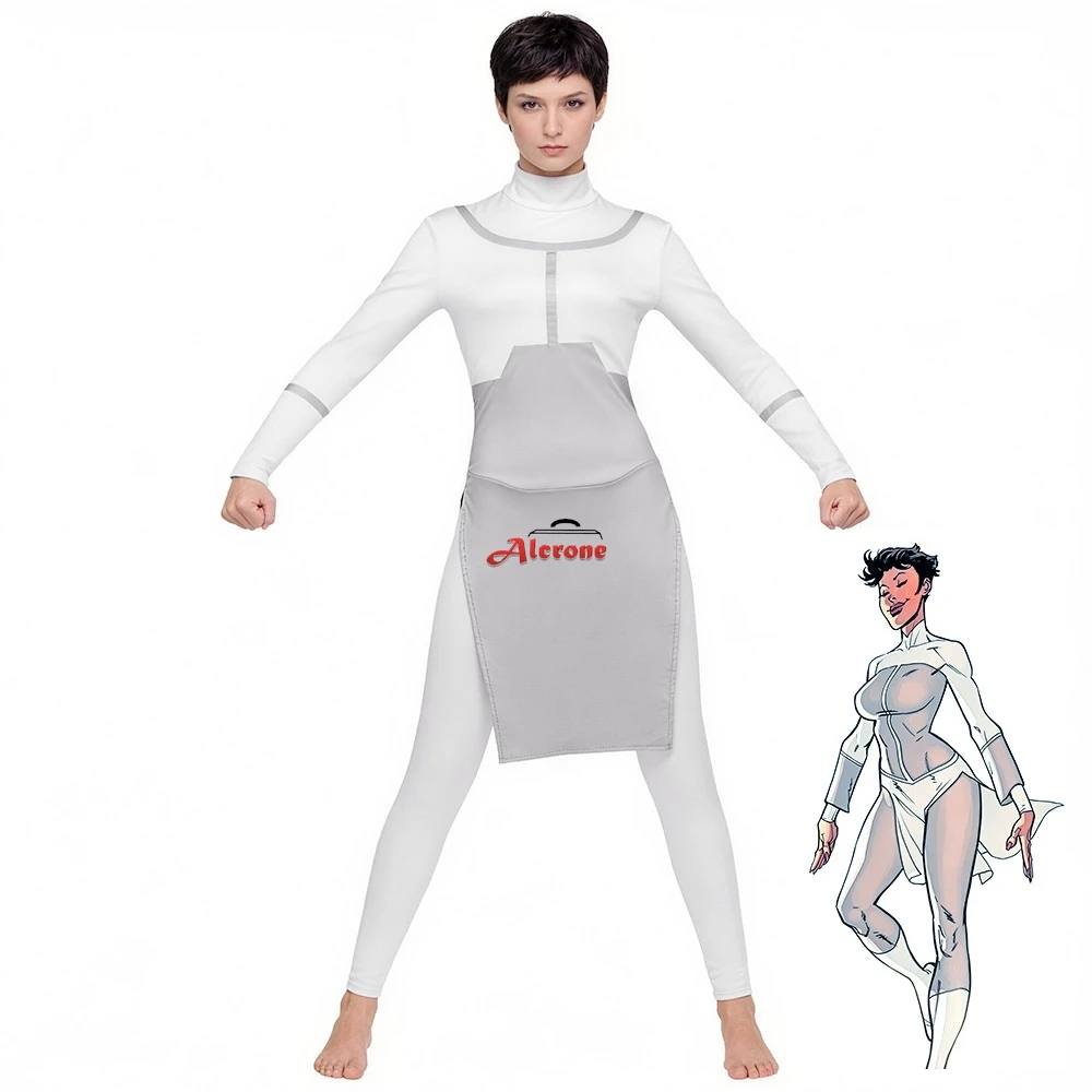 Invincible Anissa Jumpsuit Anime Cosplay Costume White Bodysuit Halloween Carnival Cosplay Anissa Jumpsuits
Invincible Anissa Jumpsuit Anime Cosplay Costume White Bodysuit Halloween Carnival Cosplay Anissa Jumpsuits