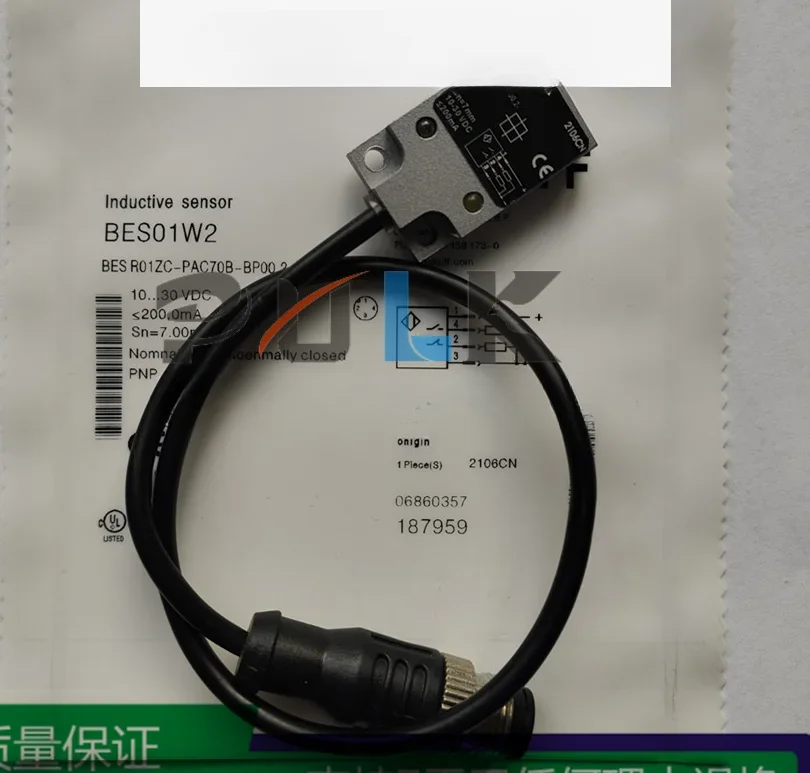 New Baruf Inductive Proximity Switch BES01W2 BES R01ZC-PAC70B-BP00.2-GS04
New Baruf Inductive Proximity Switch BES01W2 BES R01ZC-PAC70B-BP00.2-GS04