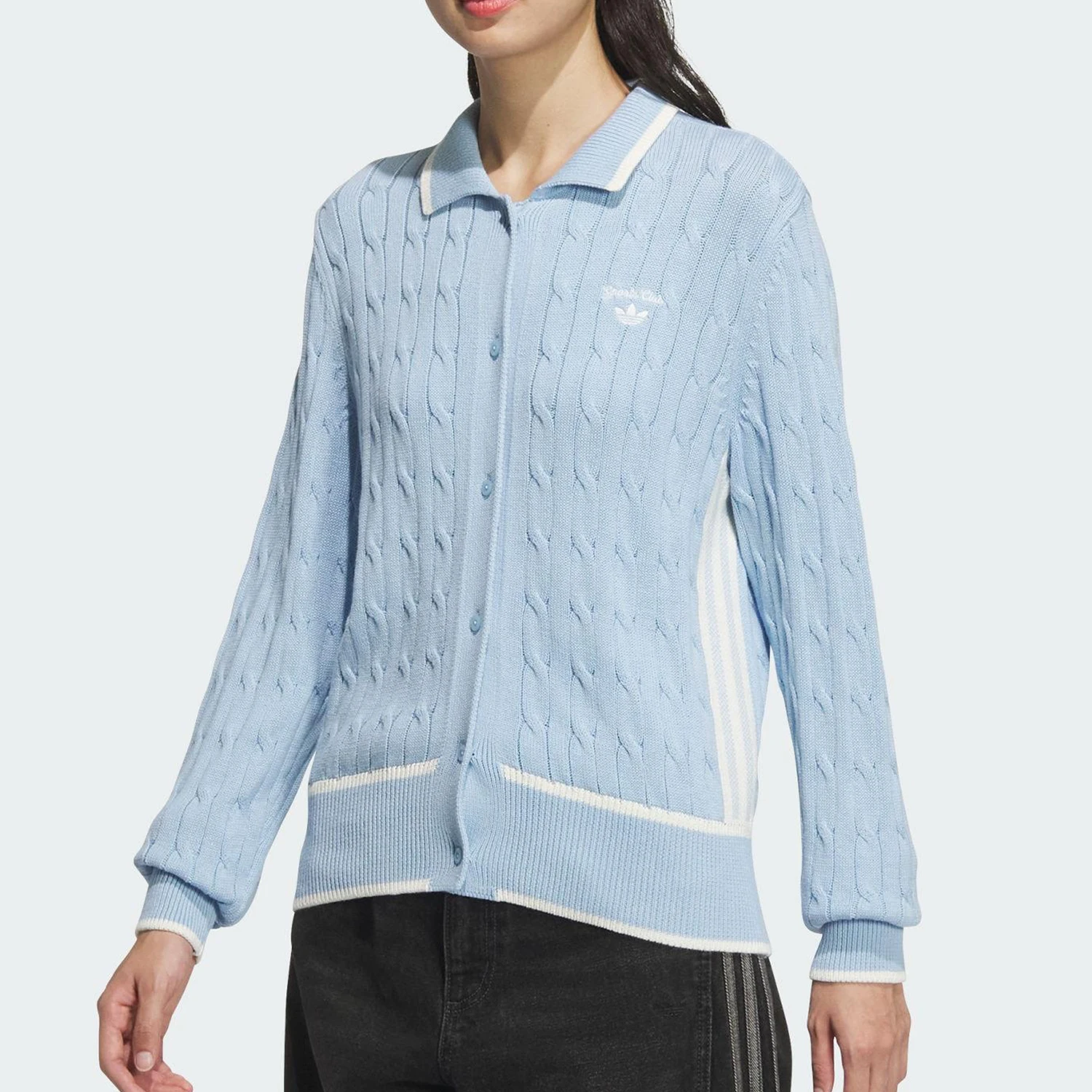 Adidas Official Authentic Originals Women's Fashion Retro Knit Jacket JM8018
Adidas Official Authentic Originals Women's Fashion Retro Knit Jacket JM8018