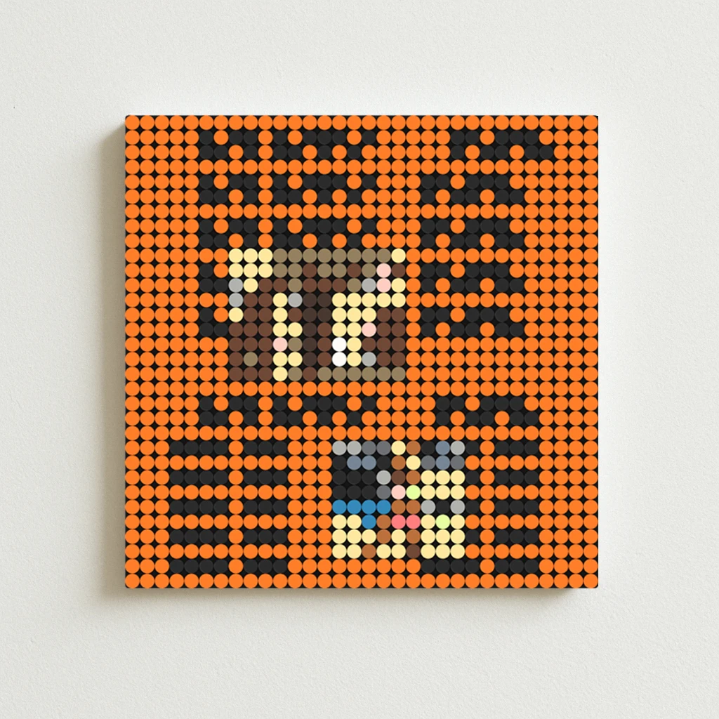 Kanye West The Life of Pablo Album Cover DIY Pixel Mosaic Building Blocks Set For Music Fans Bedroom Living Room Home Wall Decor
Kanye West The Life of Pablo Album Cover DIY Pixel Mosaic Building Blocks Set For Music Fans Bedroom Living Room Home Wall Decor