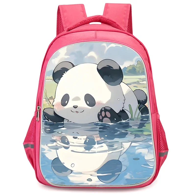 Girls School Backpack with Double Zipper Pocket,Pink Cartoon panda School Bags,Durable 16-in Kids Bags for Pupil Students
Girls School Backpack with Double Zipper Pocket,Pink Cartoon panda School Bags,Durable 16-in Kids Bags for Pupil Students